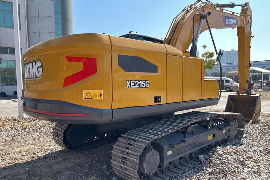 máy xúc đào bánh xích xcmg xe215c