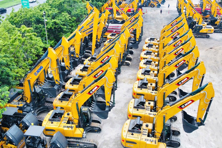 Máy xúc đào bánh xích XCMG XE335G