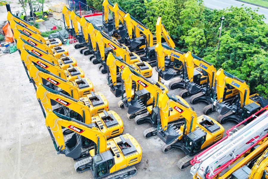 Máy xúc đào bánh xích XCMG XE335G