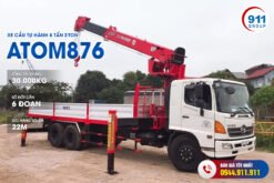 Xe cẩu tự hành 8 tấn Z-Ton - Model: Atom 876
