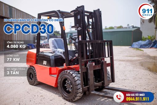 Xe nâng hàng EP 3 Tấn động cơ Diesel - CPCD30