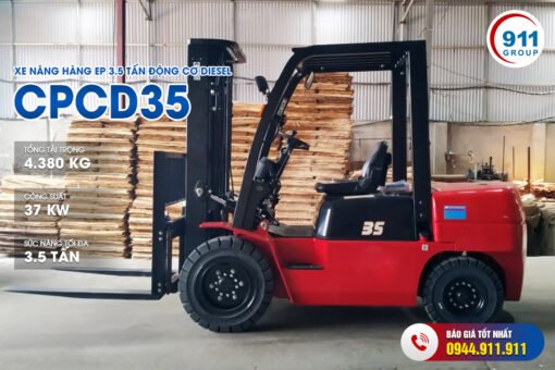 Xe nâng hàng EP 3.5 Tấn động cơ Diesel - CPCD35