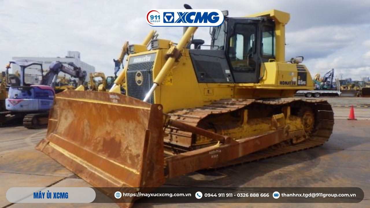 Hiểu rõ nguyên nhân khiến xe ủi XCMG bị trượt hoặc yếu lực kéo là bước đầu để xử lý kịp thời.