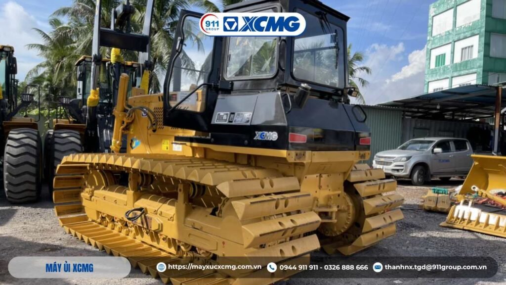 Cách kiểm tra và điều chỉnh căng xích xe ủi XCMG đạt chuẩn