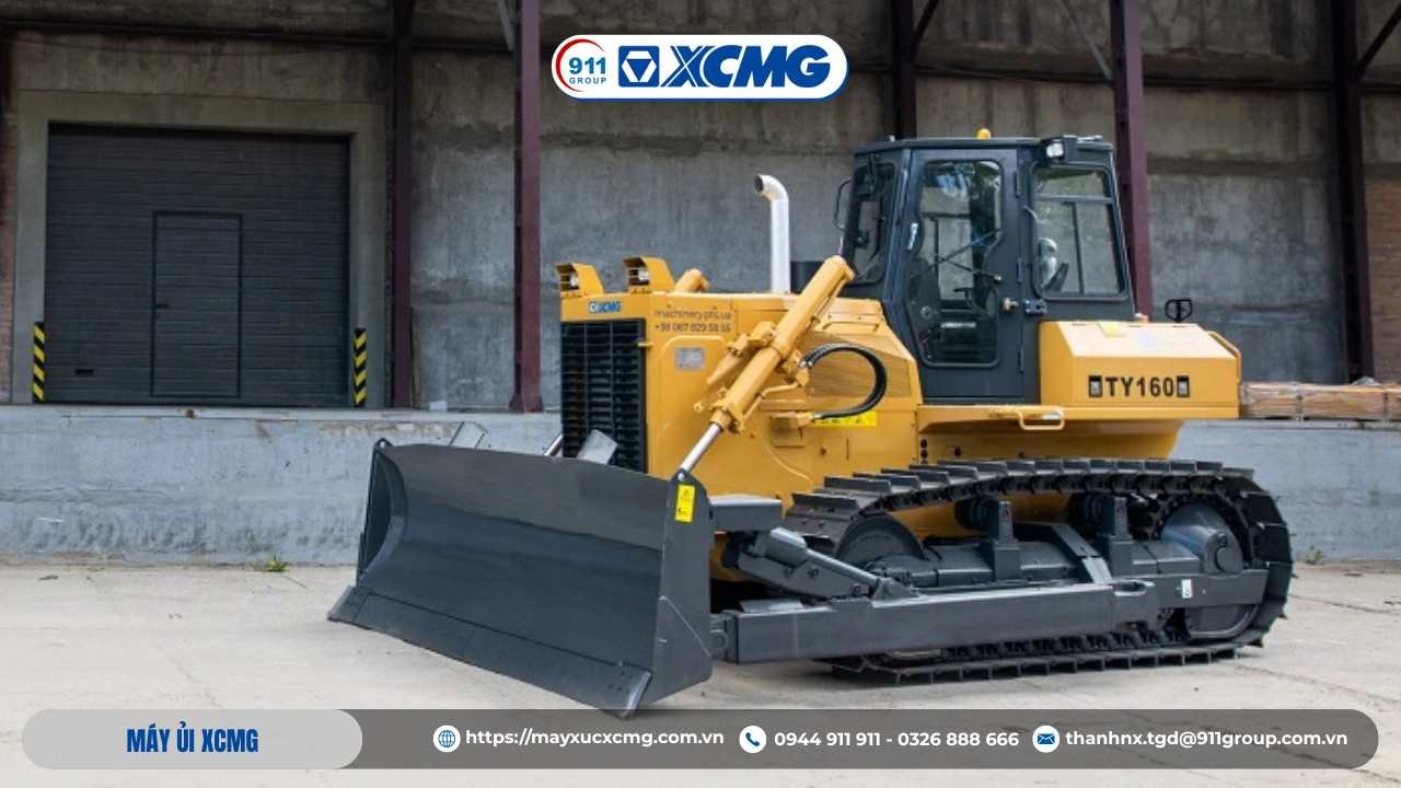 Nguyên nhân khiến xe ủi XCMG bị trượt hoặc yếu lực kéo