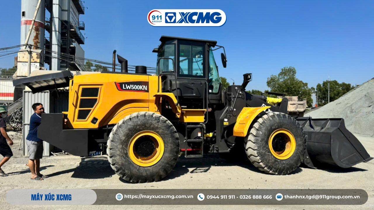 Các lỗi thường gặp của máy xúc lật XCMG và cách xử lý