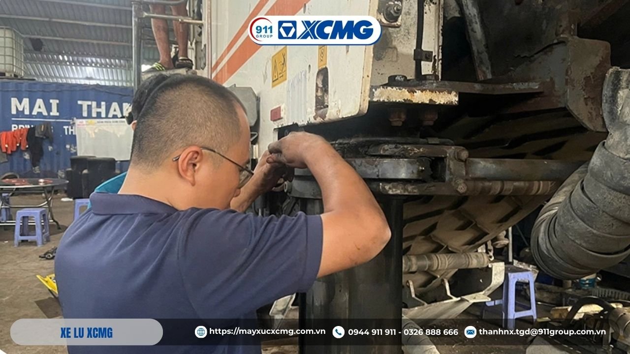 Tổng quan về bạc đạn trống lu và moay-ơ XCMG và bảo dưỡng