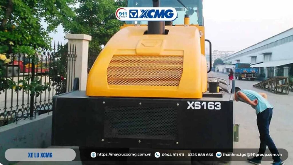 Cách chọn tốc độ lu xe XCMG đạt hiệu quả nén tối đa