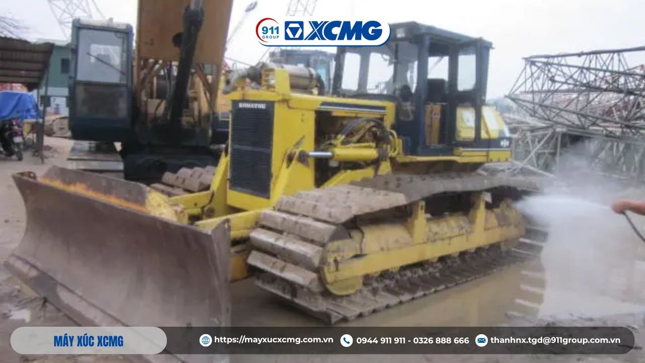 Nhận biết các dạng tiếng ồn bất thường từ truyền động xe ủi XCMG