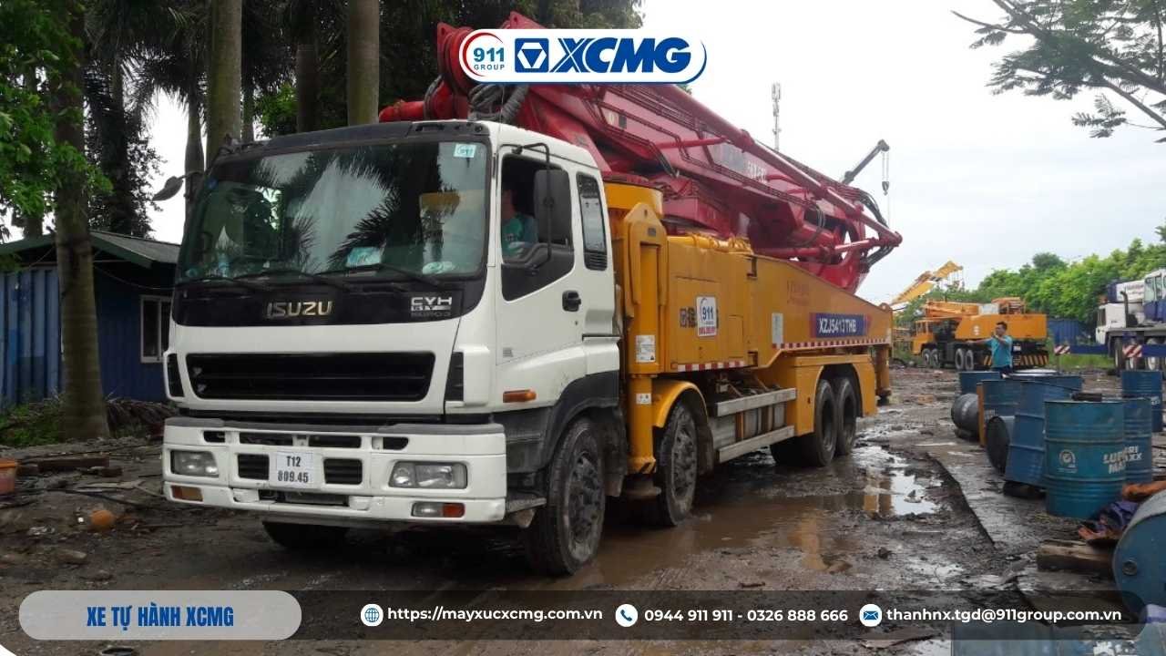 Xe bơm bê tông
