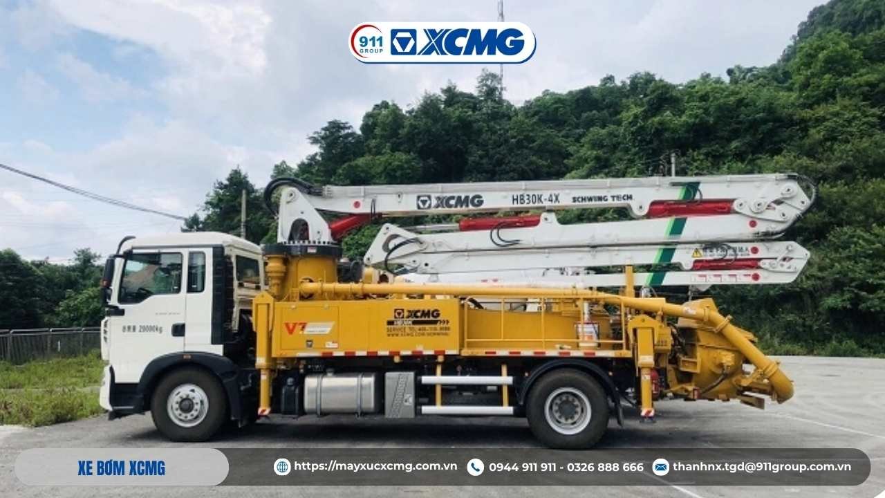 Xe bơm bê tông