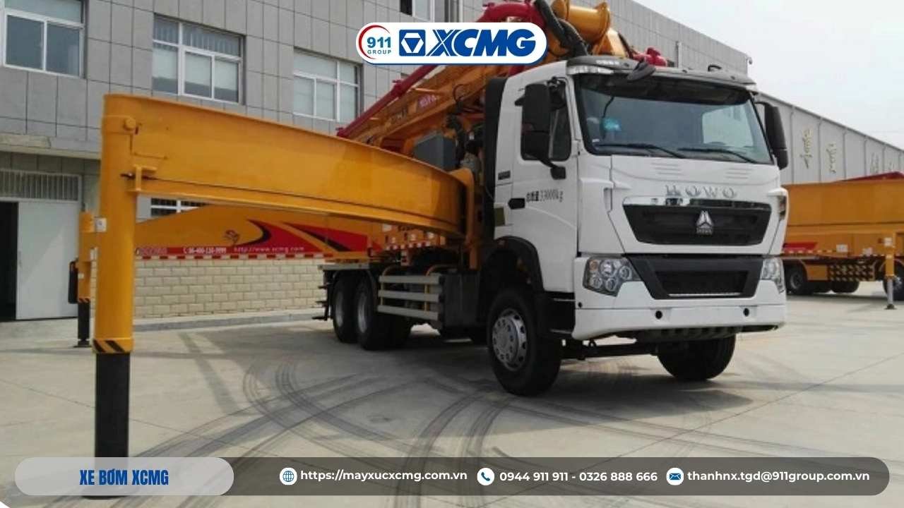 Bơm tự hành bê tông XCMG