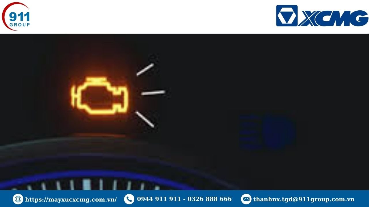 Đèn báo lỗi nhấp nháy hoặc sáng cố định