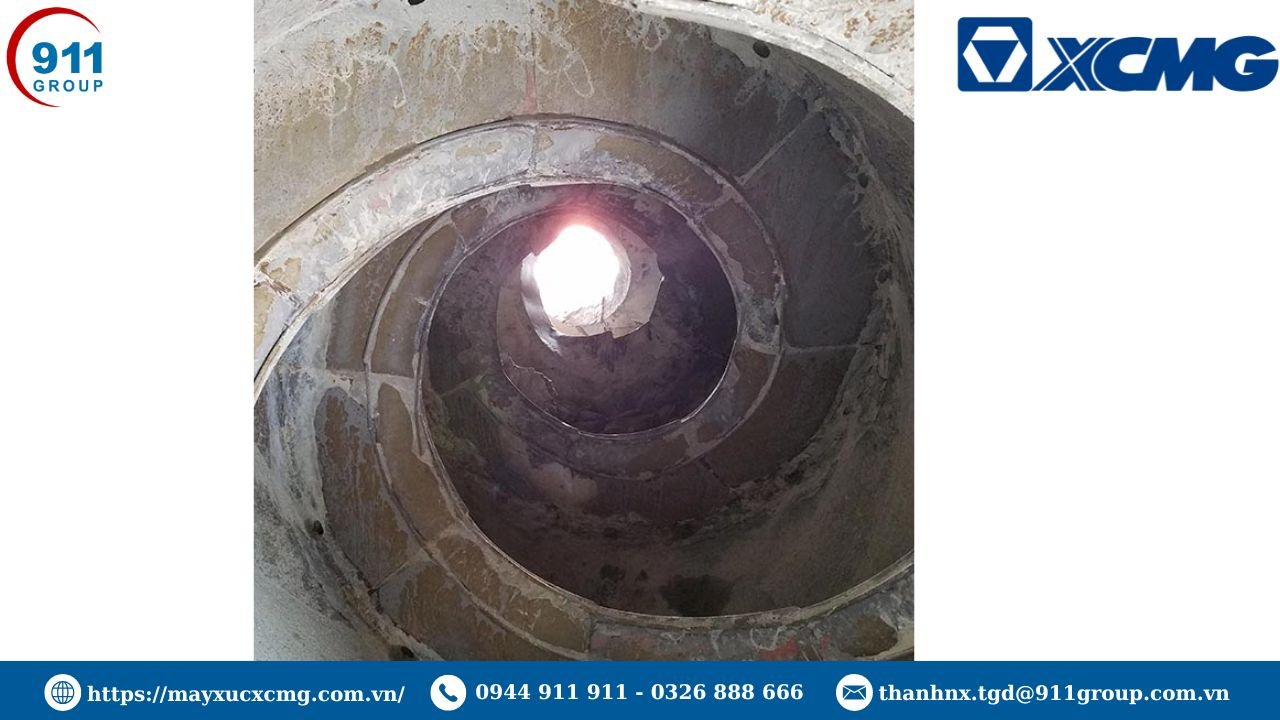 Cánh trộn bê tông