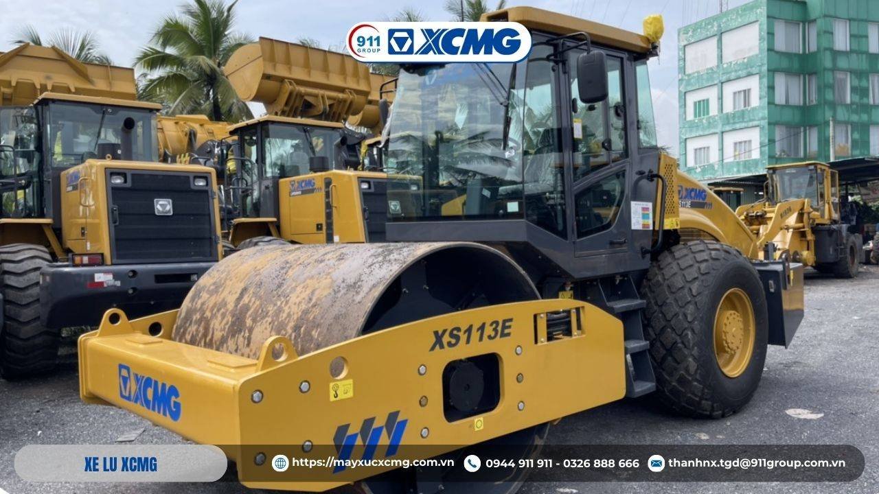Hệ thống thủy lực xe lu XCMG đóng vai trò trung tâm trong việc truyền lực, điều khiển rung và đảm bảo hiệu suất đầm nén ổn định.