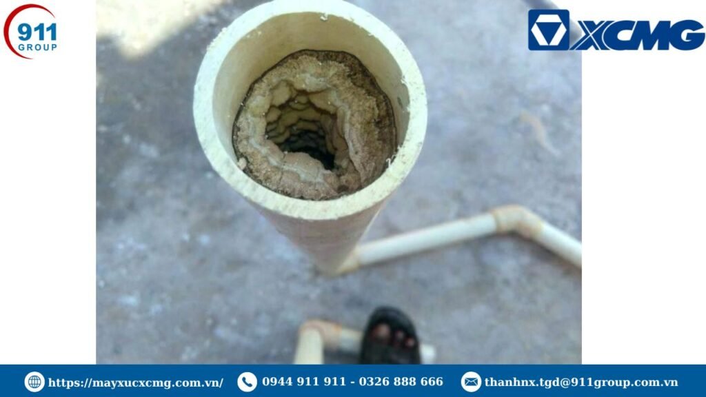 Kinh nghiệm khắc phục xe bơm tự hành XCMG không ra bê tông