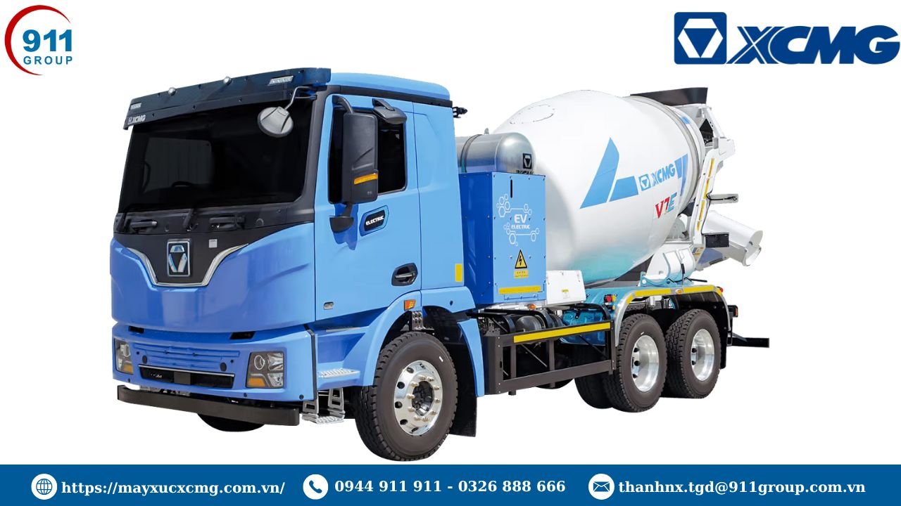 Xe trộn bê tông XCMG