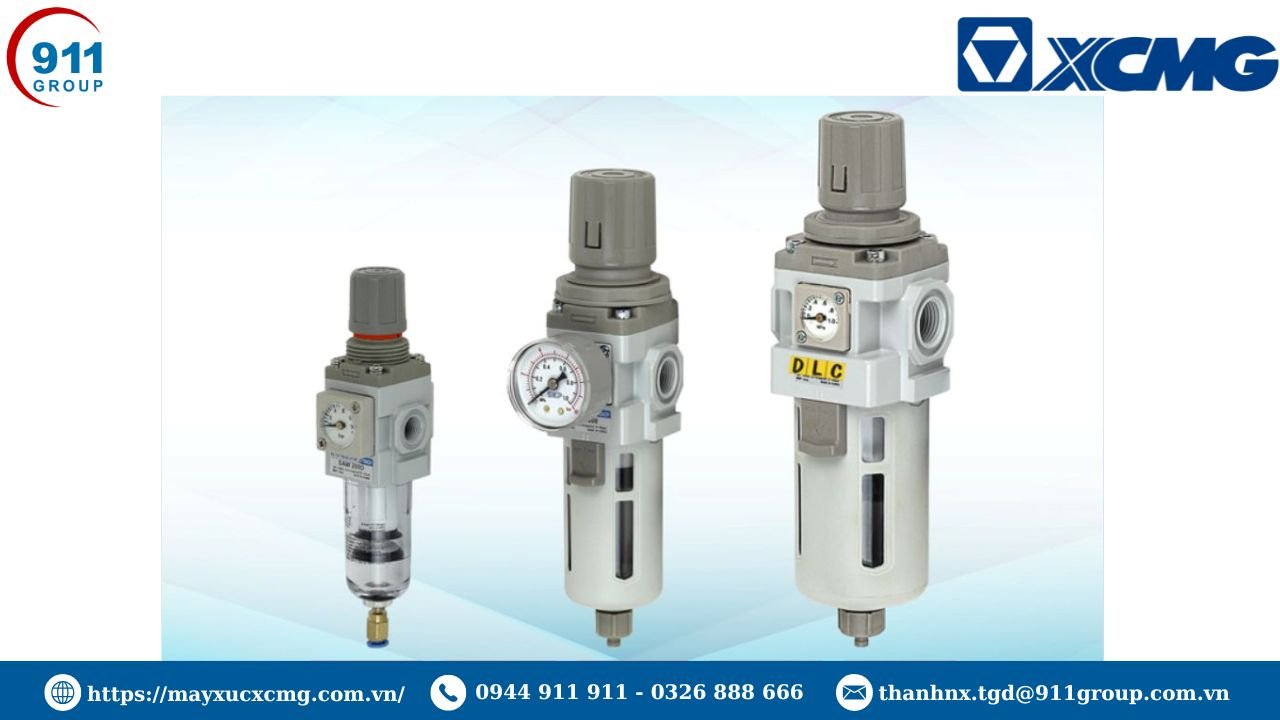 Bộ lọc khí giữ cho khí nén sạch, ổn định trong hệ thống