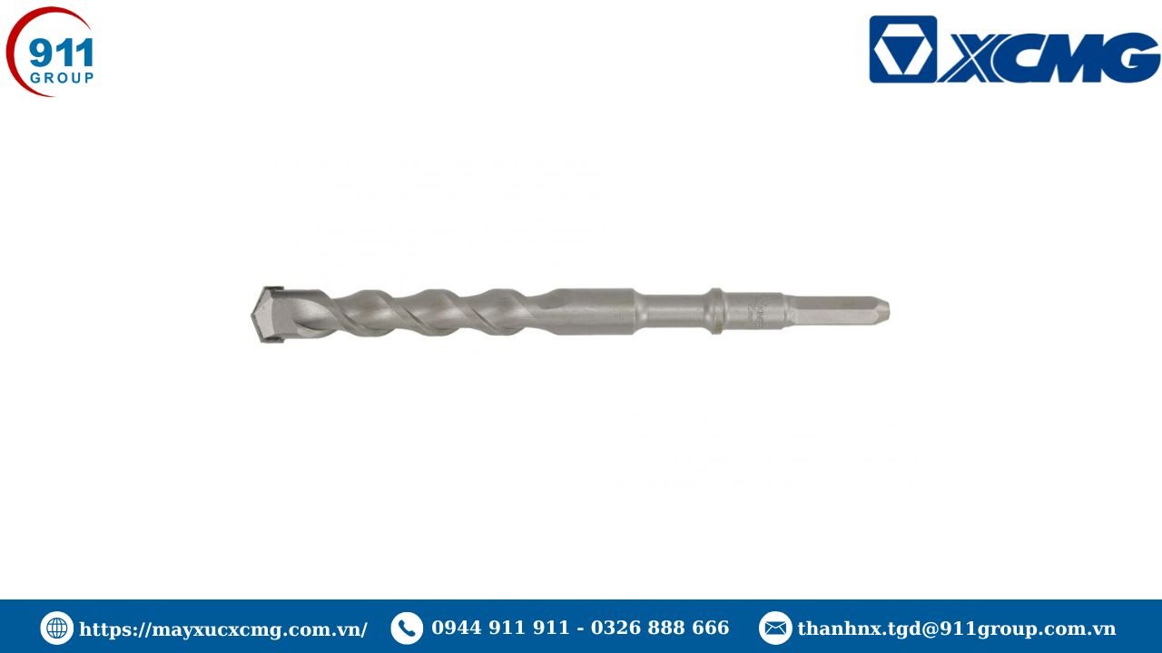 Mũi khoan được chế tạo từ thép hợp kim cứng chịu mài mòn