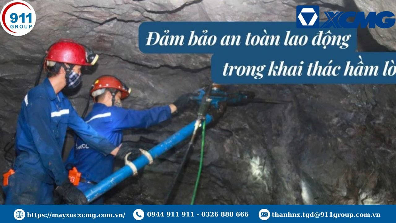 Đảm bảo an toàn lao động trong khai thác hầm lò 
