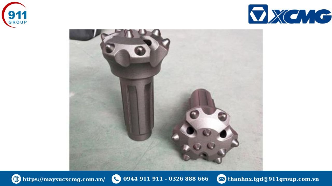 Mũi khoan đá – bộ phận cắt hoặc xuyên vật liệu cứng khi khoan