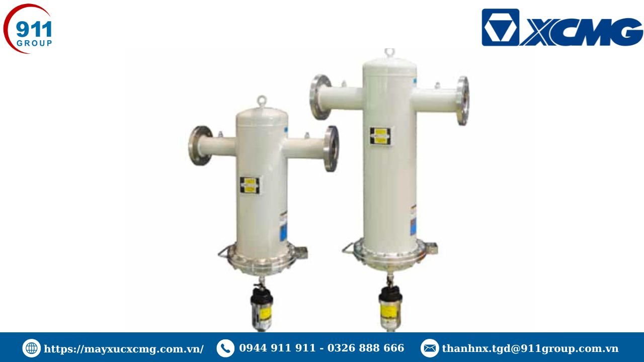 Bộ lọc đôi tách nước của máy khoan đá 