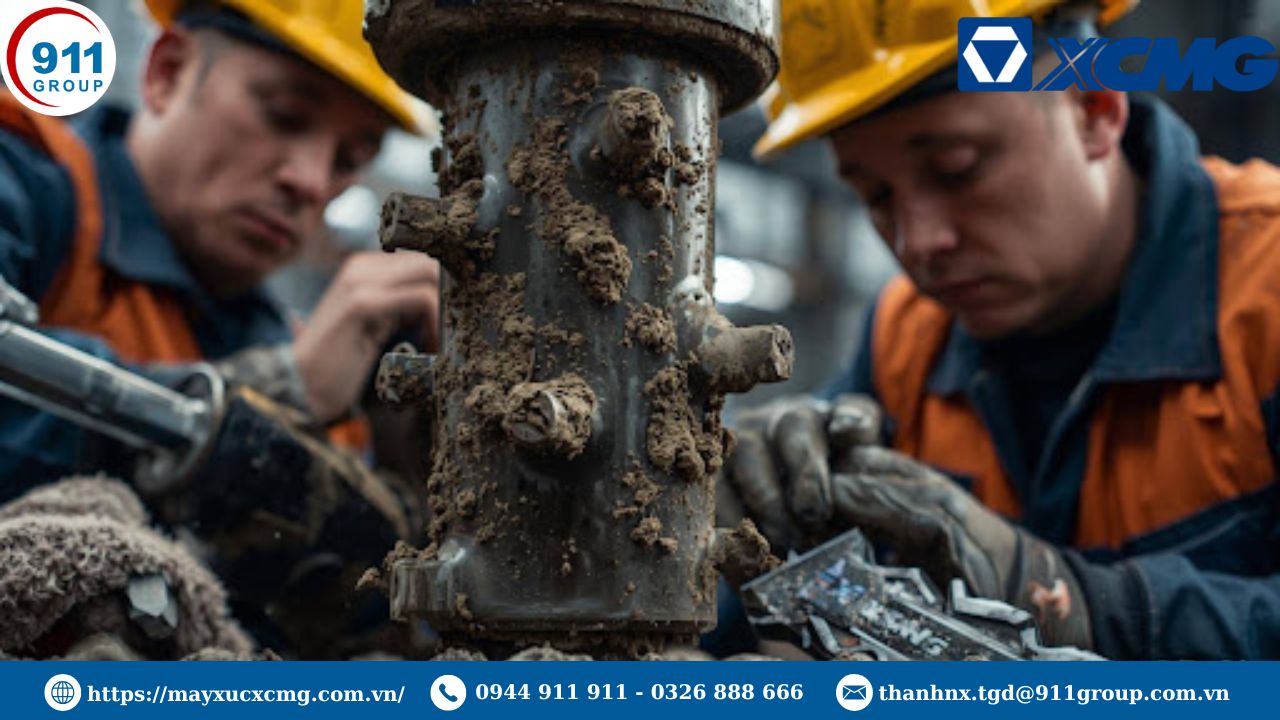 Chuẩn bị trước khi kiểm tra và vệ sinh mũi khoan