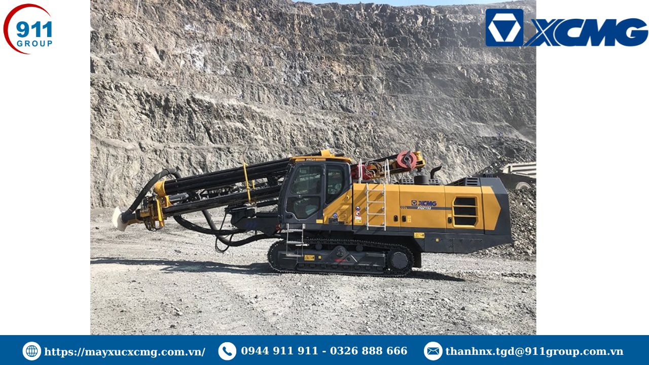 Cách phòng tránh gãy mũi khoan đá XCMG hiệu quả