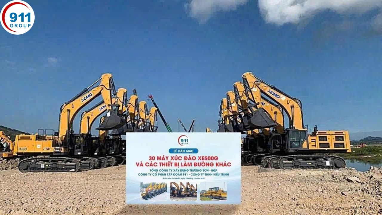 911 Group để lại dấu ấn trong nhiều dự án trọng điểm.